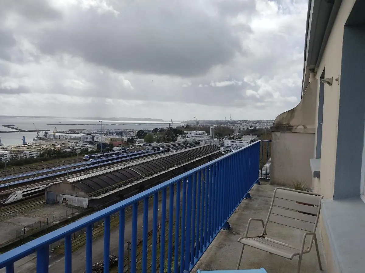 Apartamento Magnifique Appartement Dernier Etage Avec Terrasse En Centre Ville, Vue Mer Panoramique Brest
